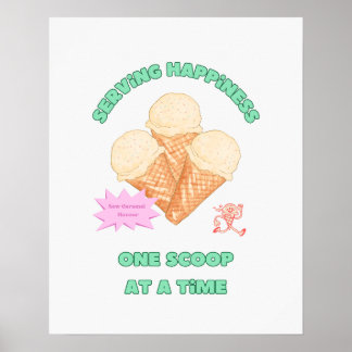 Serving Happiness Poster