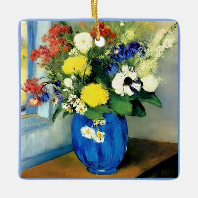 serving tray ceramic ornament (Front)