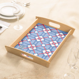 Serving Tray Lg. Nat. (Red Cross)RFPMDesigns©️2024