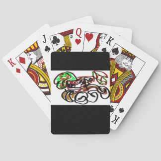 serving tray playing cards