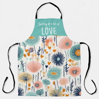 Serving up a lot of love apron - JW Gifts