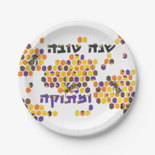 Serving Up A Sweet New Year Paper Plate