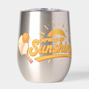 Serving Up Sunshine Sunny Pastel Pickleball Life