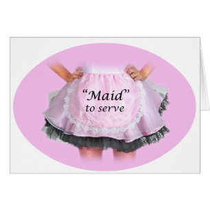 Servir une femme de ménage