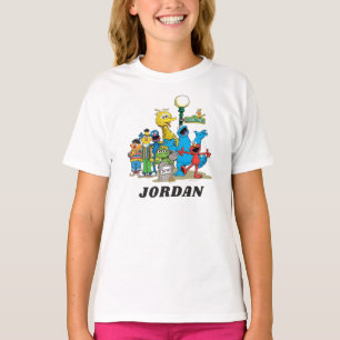 Sesame Pals   Personalized Name T-Shirt