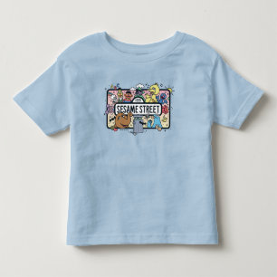 Sesame Sesame   Sesame Pals Doodle Sign Toddler T-shirt