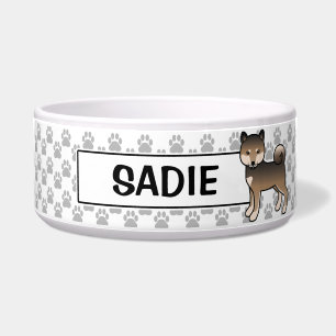 Sesame Shiba Inu Cute Dog With Pet's Name
