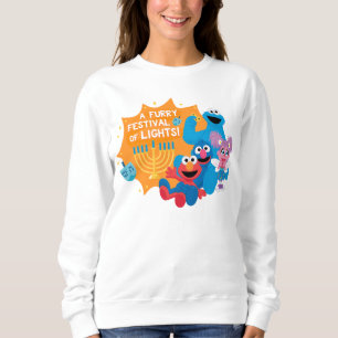 Sesame Street A Furry Festival of Lights! Sweatshirt