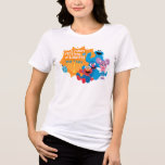 Sesame Street | A Furry Festival of Lights! Tri-Blend Shirt<br><div class="desc">Celebrate Hanukkah with your favourite Sesame Street friends in this delightful “A Furry Festival of Lights!” design! Featuring Cookie Monster, Elmo, Grover, and Abby Cadabby, this festive illustration captures the joy and warmth of the holiday season. Surrounded by a glowing menorah, playful dreidels, and cheerful smiles, this design is perfect...</div>