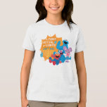 Sesame Street | A Furry Festival of Lights! Tri-Blend Shirt<br><div class="desc">Celebrate Hanukkah with your favourite Sesame Street friends in this delightful “A Furry Festival of Lights!” design! Featuring Cookie Monster, Elmo, Grover, and Abby Cadabby, this festive illustration captures the joy and warmth of the holiday season. Surrounded by a glowing menorah, playful dreidels, and cheerful smiles, this design is perfect...</div>
