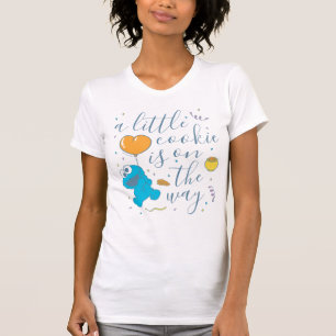 Sesame Street A Little Cookie is on the Way T-Shirt