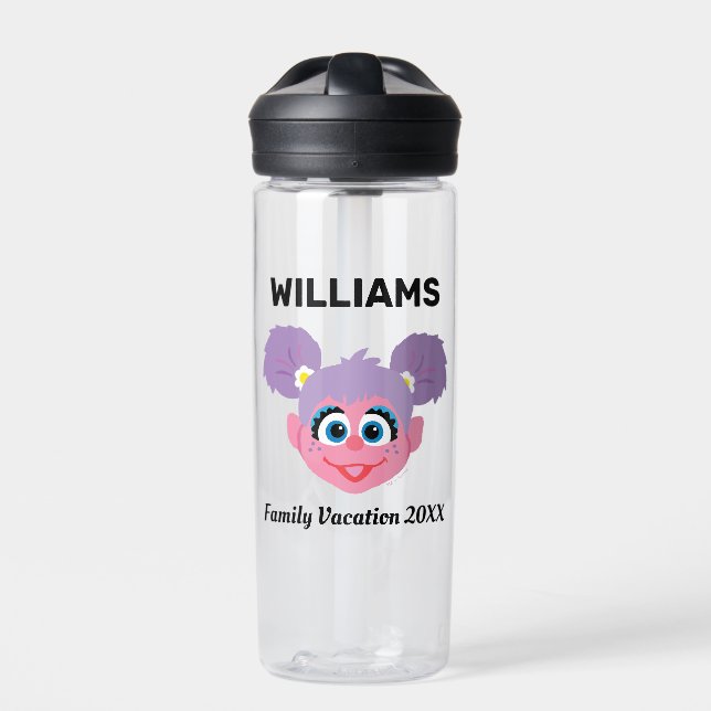 Sesame Street | Abby Cadabby Family Vacation Water Bottle (Front)