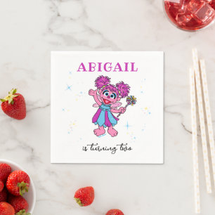 Sesame Street Abby Cadabby Sparkles Birthday Napkin