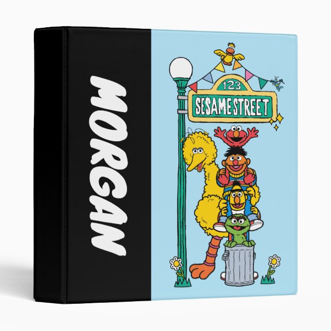 Sesame Street | Add Your Name Binder (Front/Spine)