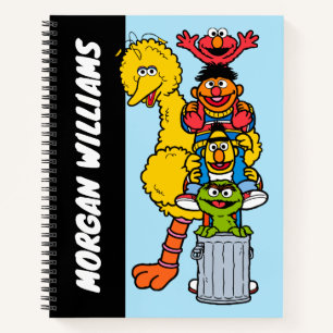 Sesame Street Add Your Name Notebook