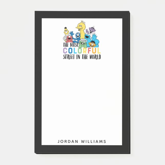 Sesame Street | Add Your Name Post-it Notes (Front)