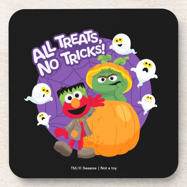 Sesame Street | All Tricks No Treats! Coaster (Front)