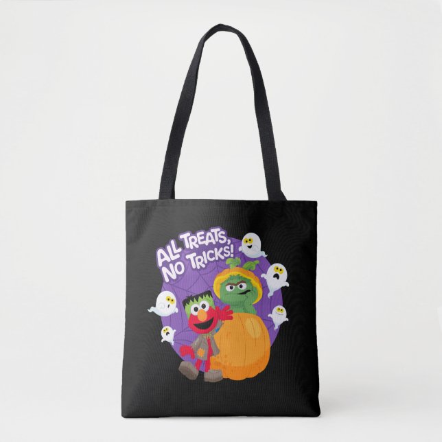 Sesame Street | All Tricks No Treats! Tote Bag (Front)