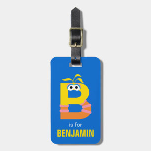 Sesame Street   B is for Big Bird Luggage Tag