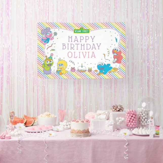 Sesame Street | Baby's First Birthday Banner (Party)
