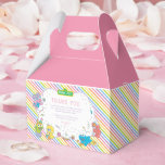 Sesame Street | Baby's First Birthday Favor Box<br><div class="desc">These adorable Sesame Street-themed favour boxes are perfect for celebrating your baby’s first birthday. Featuring Elmo, Big Bird, and Cookie Monster surrounded by colourful balloons and the phrase "Baby’s First Birthday, " these vibrant boxes are ideal for holding treats, small gifts, or party favours. Customizable for a personal touch, they...</div>