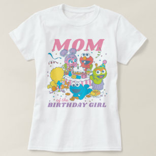 Sesame Street   Baby's First Birthday - Mom T-Shirt