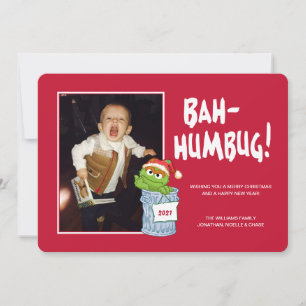 Sesame Street   Bah Humbug Oscar with Photo