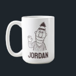 Sesame Street | Bert Bright | Add Your Name Coffee Mug<br><div class="desc">Check out this cute Sesame Street design featuring Bert.</div>