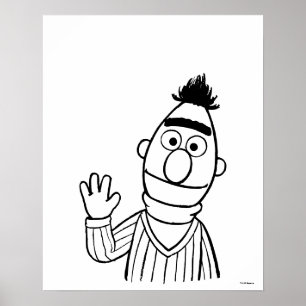 Sesame Street Bert Poster