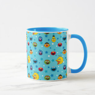 Sesame Street   Best Friends Star Pattern Mug