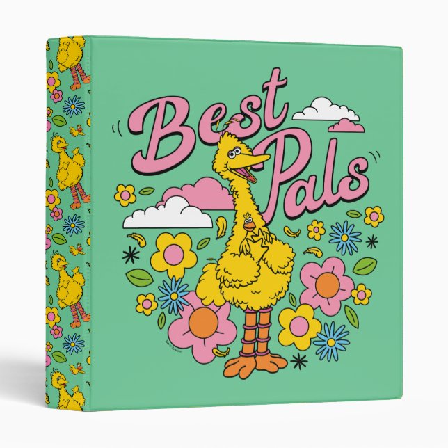 Sesame Street | Best Yellow Bird Pals Binder (Front/Spine)