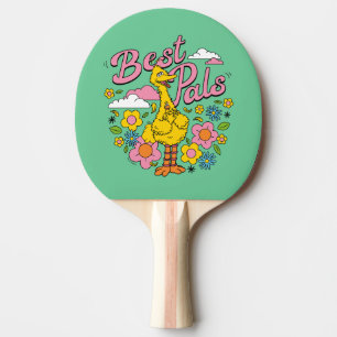 Sesame Street   Best Yellow Bird Pals Ping Pong Paddle
