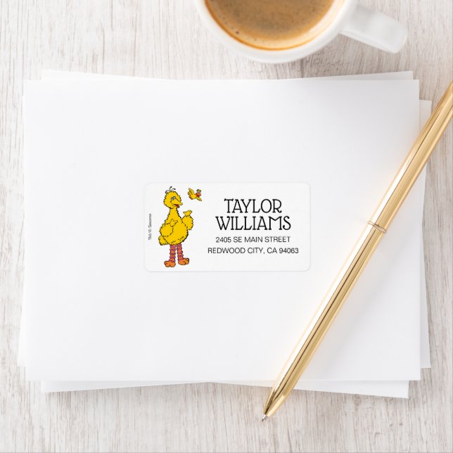 Sesame Street | Big Bird & Little Bird Label (Insitu)