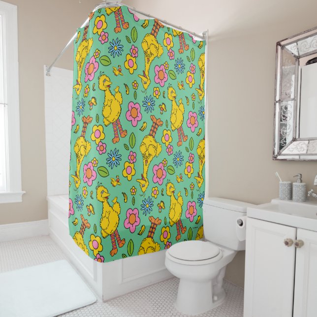 Sesame Street | Big Bird & Little Bird Pattern (In Situ)