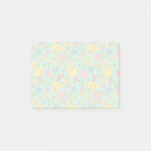Sesame Street   Big Bird & Little Bird Pattern Post-it Notes