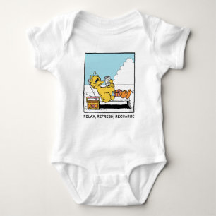 Sesame Street   Big Bird Relax Refresh Recharge Baby Bodysuit