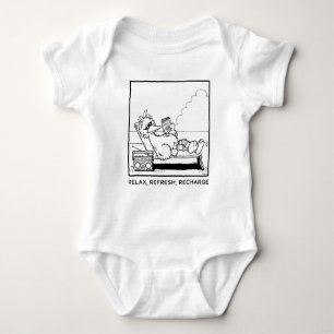 Sesame Street   Big Bird Relax Refresh Recharge Baby Bodysuit