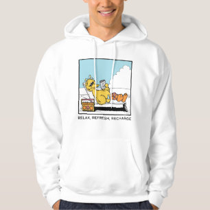 Sesame Street Big Bird Relax Refresh Recharge Hoodie