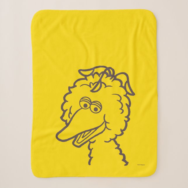 Sesame Street | Bird Bird Bright Sherpa Blanket (Front)