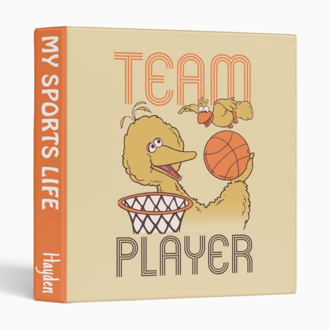 Sesame Street | Bird Bird Team Player Binder (Front/Spine)