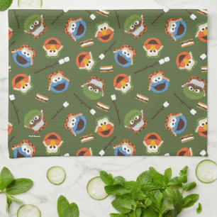 Sesame Street   Camping Is S'more Fun With Friends Kitchen Towel