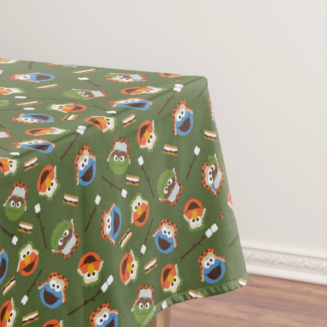 Sesame Street | Camping Is S'more Fun With Friends Tablecloth (In Situ)
