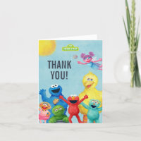 Sesame Street Character Illustration Birthday
