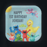 Sesame Street Character Illustration Paper Plate<br><div class="desc">Check out this awesome Sesame Street Character Illustration!</div>