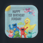 Sesame Street Character Illustration Paper Plate<br><div class="desc">Check out this awesome Sesame Street Character Illustration!</div>