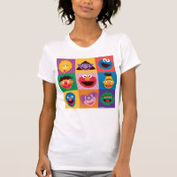 Sesame Street Characters | Colorblock Grid