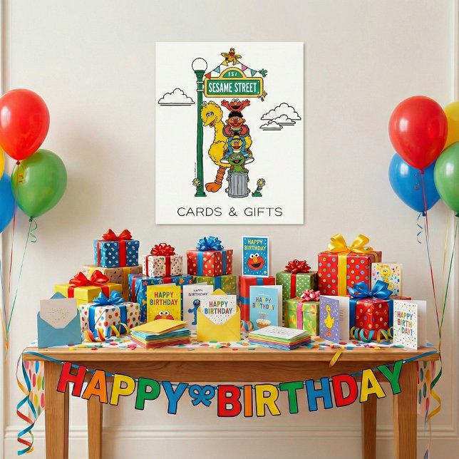 Sesame Street Characters & Street Sign (Creator Uploaded)