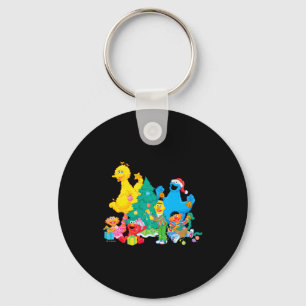 Sesame Street Christmas Pals  Keychain