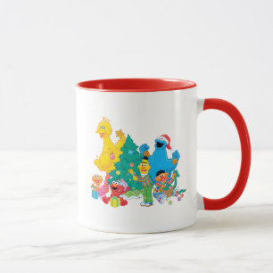 Sesame Street   Christmas Pals Mug