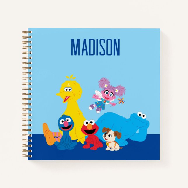 Sesame Street | Colourful Sesame Street Pals Notebook (Front)